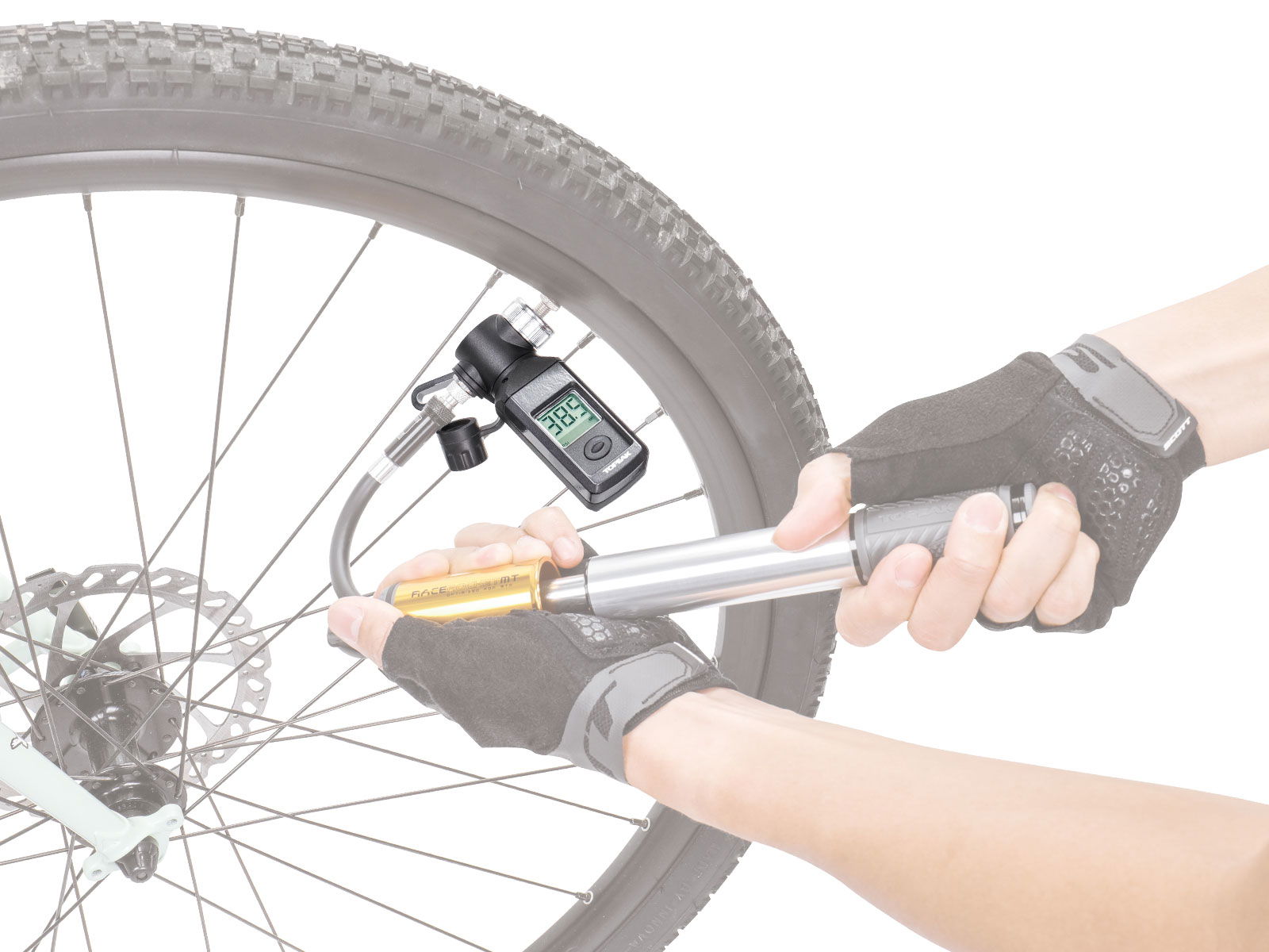 Topeak Shuttle Digital Gauge