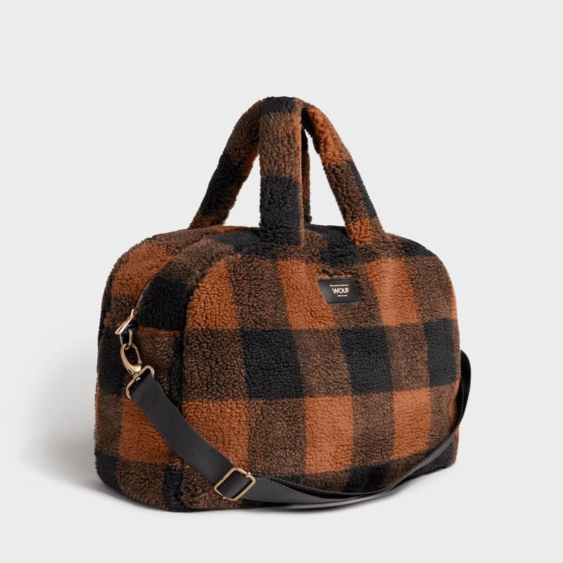 Sac de voyage recyclé Weekend Bag 43 cm Brownie