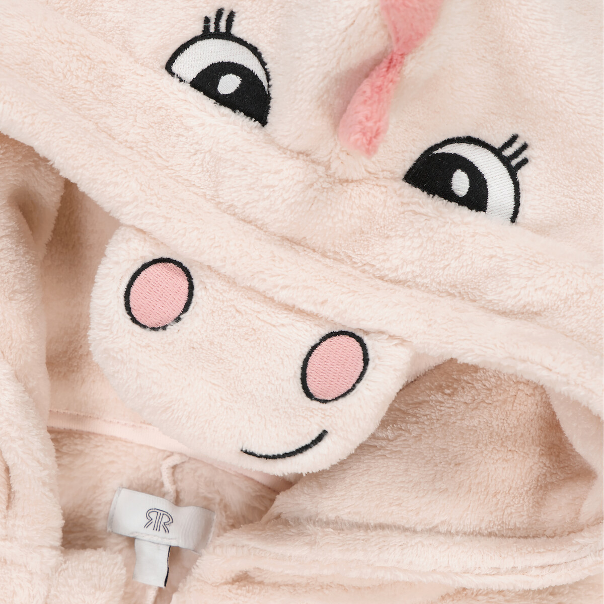 COLEÇÕES LA REDOUTE<br>Sobretudo de pijama com capuz de dinossauro, em fleece
