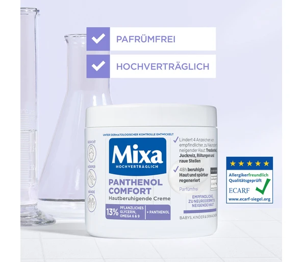 Mixa Panthenol Comfort Hautberuhigende Creme