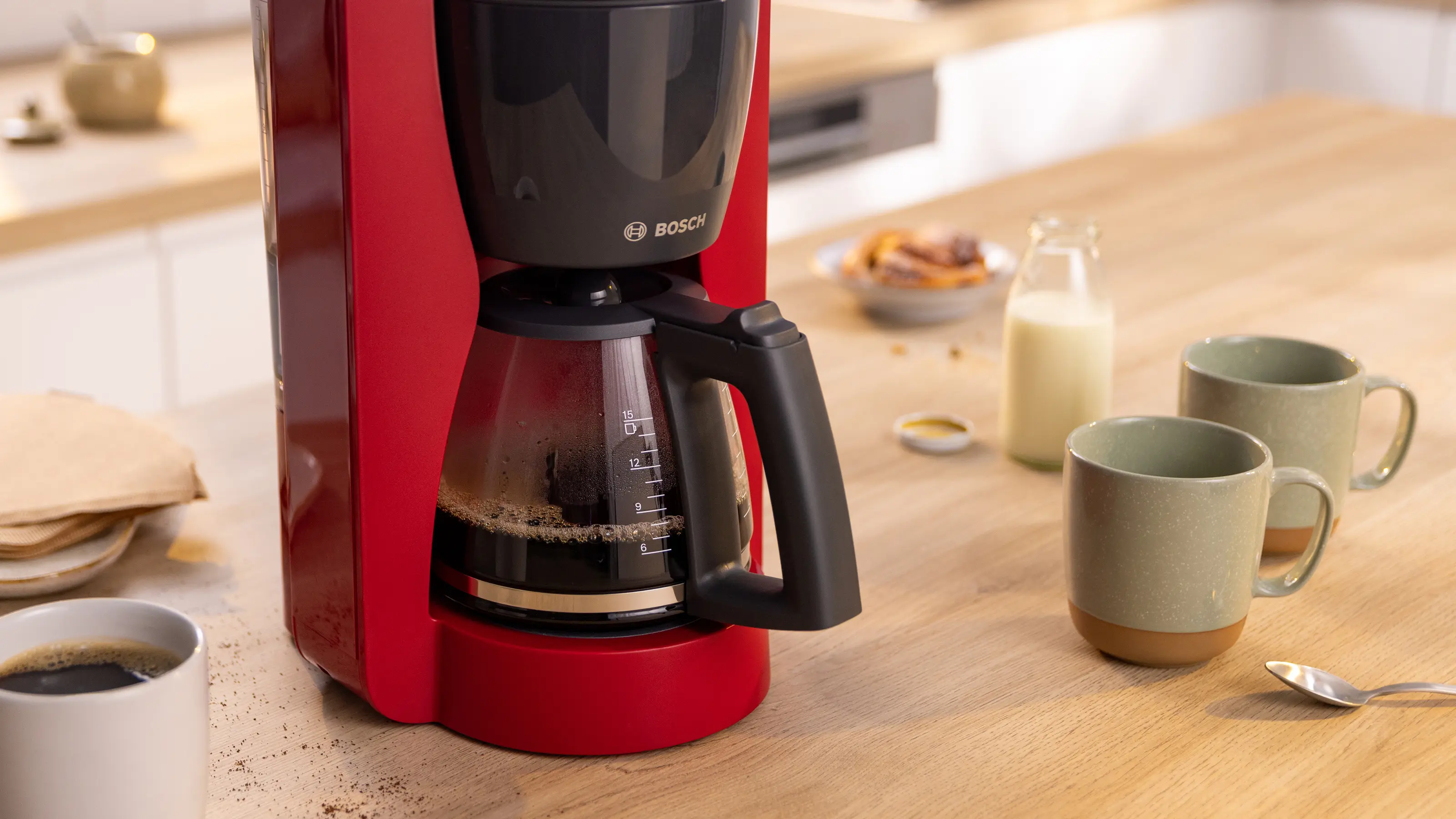 Koffiezetter MyMoment Rood TKA3M134