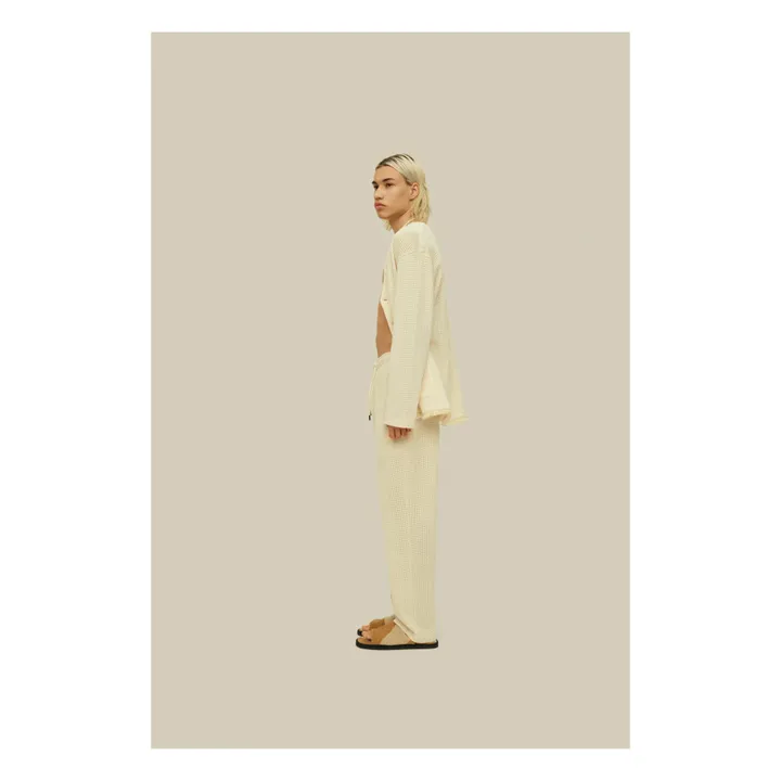 OAS Pantalon Ayora Net | Ecru