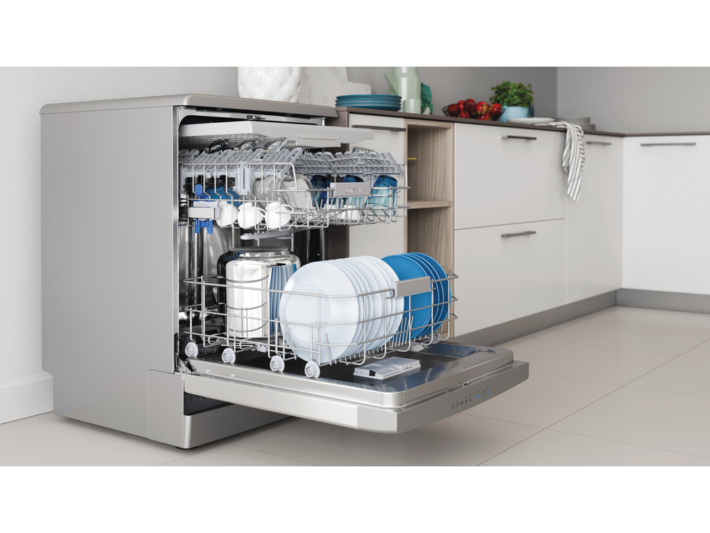 MÁQUINA DE LAVAR LOIÇA INDESIT DFO 3T133 A F X INOX D 14 CONJUNTOS