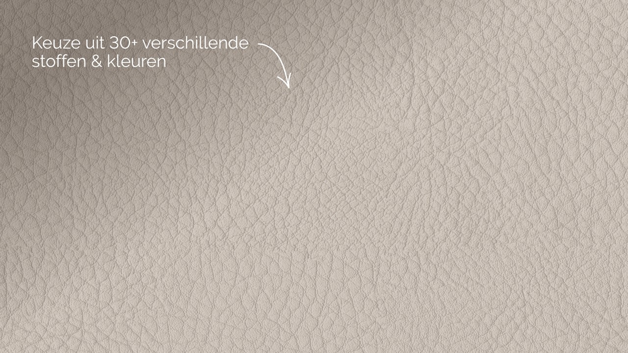 Opbergboxspring Jade - Matte leather ecru