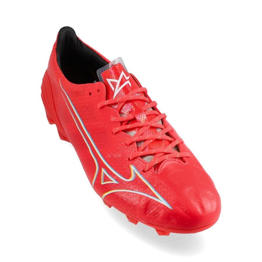 Mizuno Alpha Made in Japan FG/AG Release - Rouge/Blanc