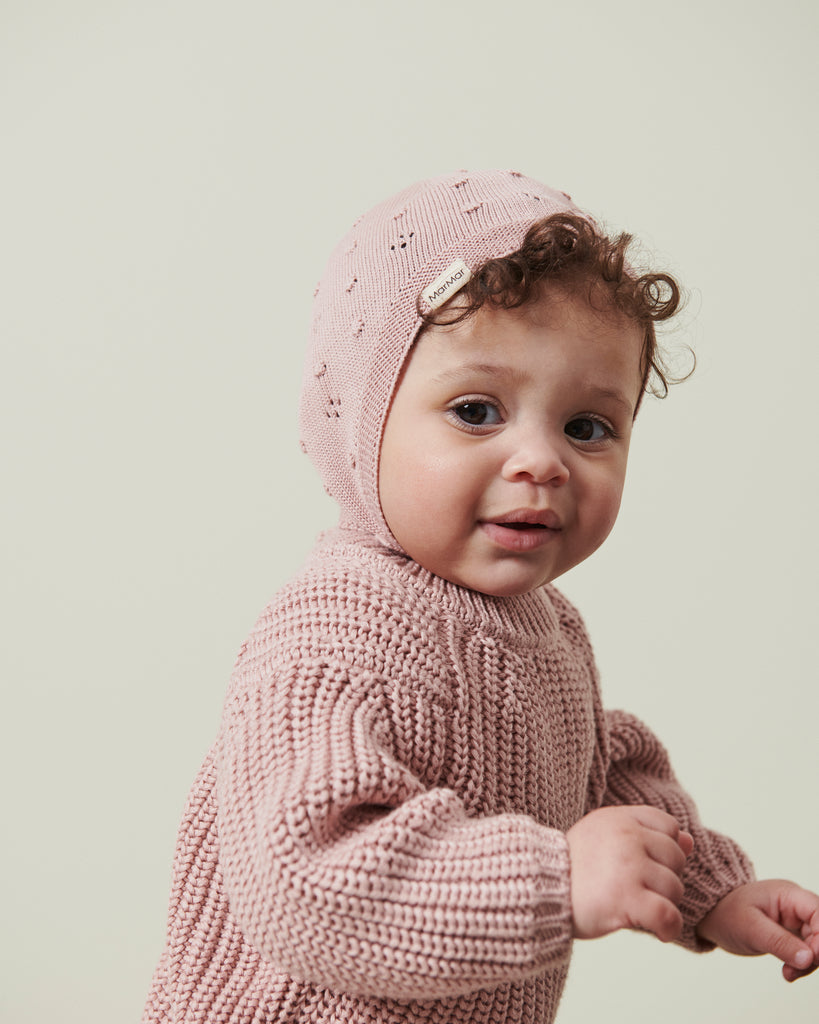 Tota B, Strikbluse - Rose Powder