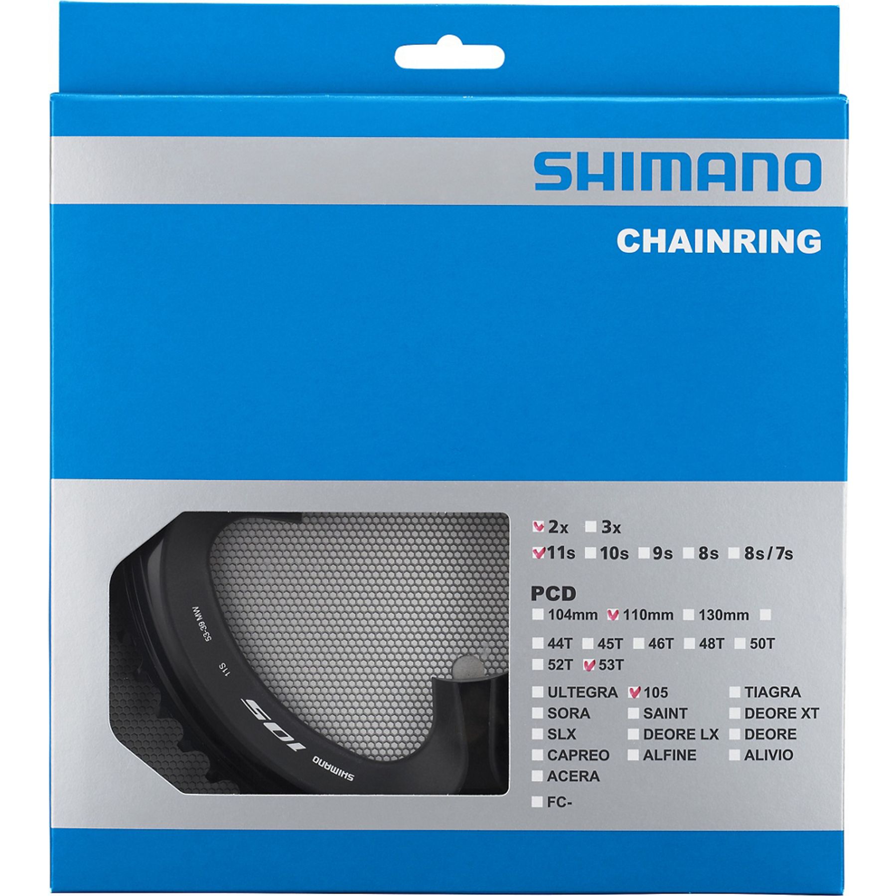 Shimano 105 FC-R7000 Kettingblad Buiten