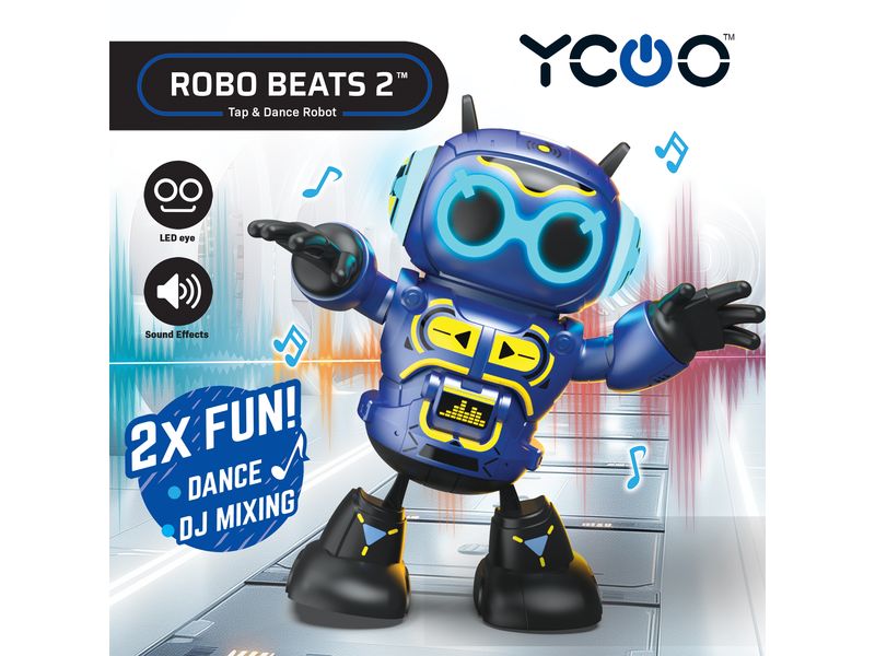 Silverlit Roboter Robo Beats II assortiert Interaktive Roboter zum Spielen und Lernen