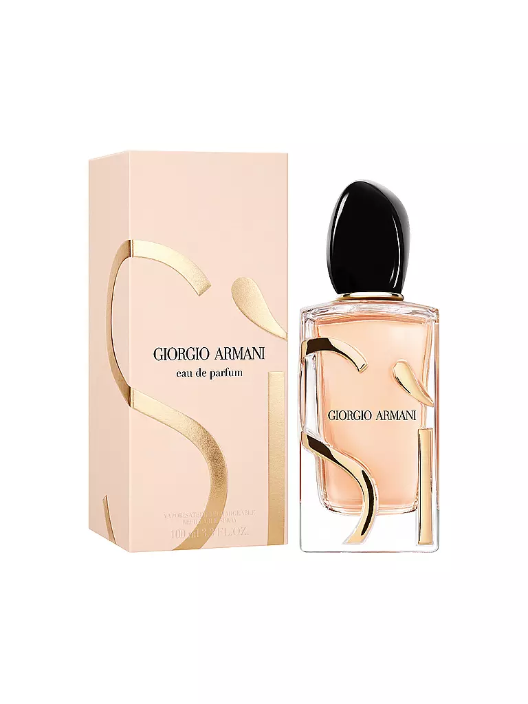 GIORGIO ARMANI Sì Eau de Parfum 100ml Nachfüllbar keine Farbe
