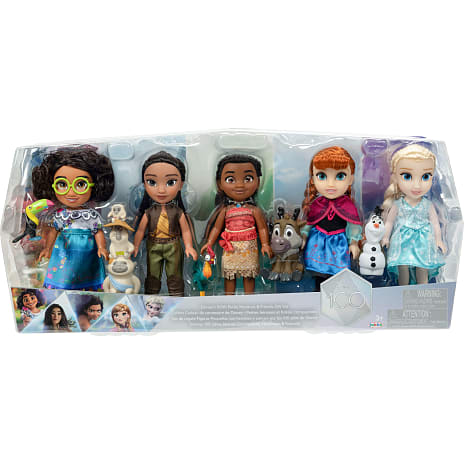 Disney Princess gavesæt - 5 heltinder og venner