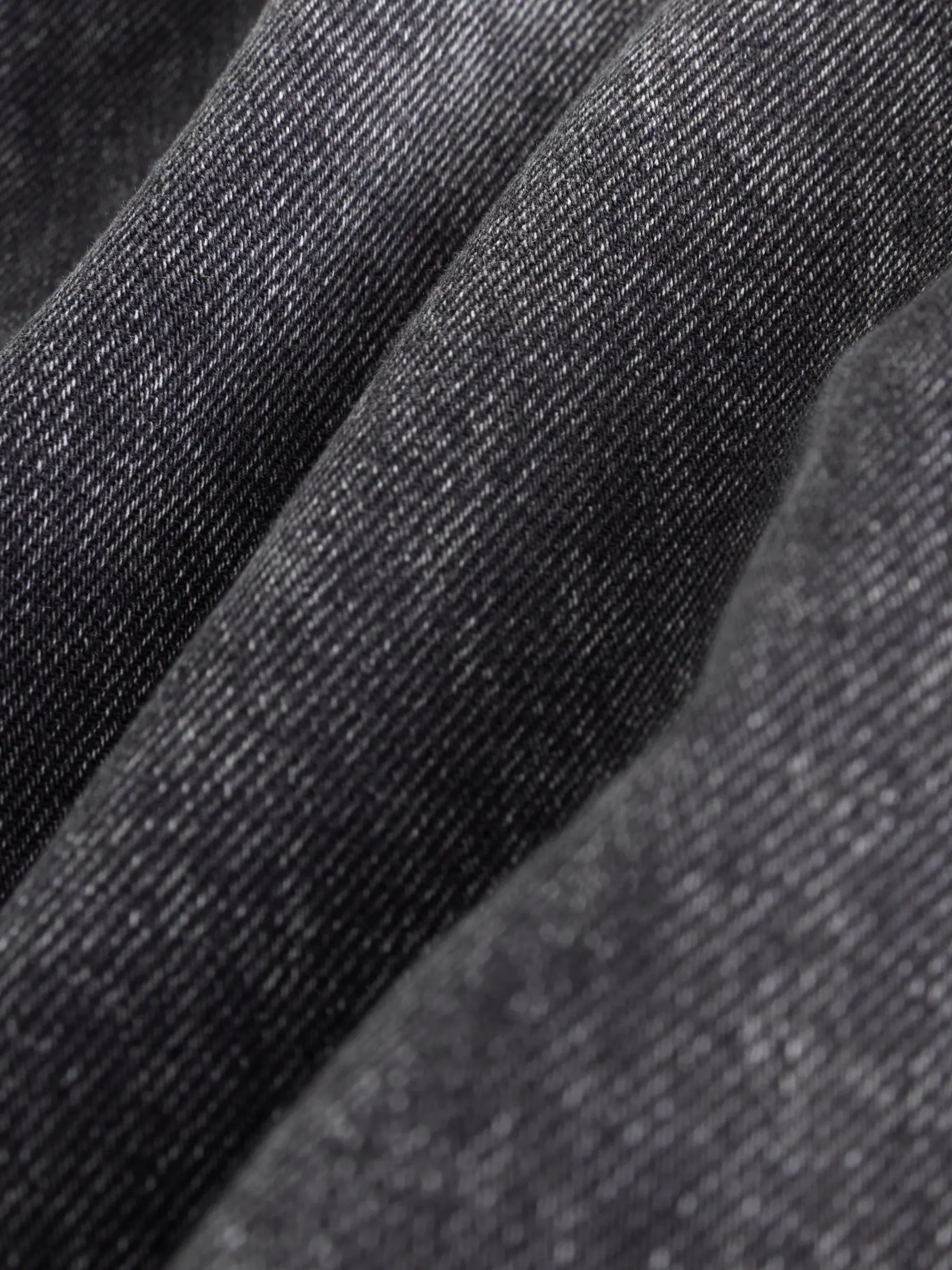 Zwarte wassing - Jeans met extra wijde pijpen (3-16jr)