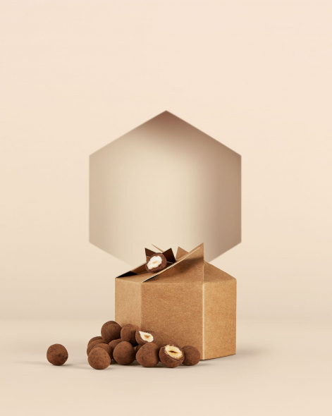 Dragées Noisette au Chocolat au Lait 45% | Le Chocolat Alain Ducasse 150g