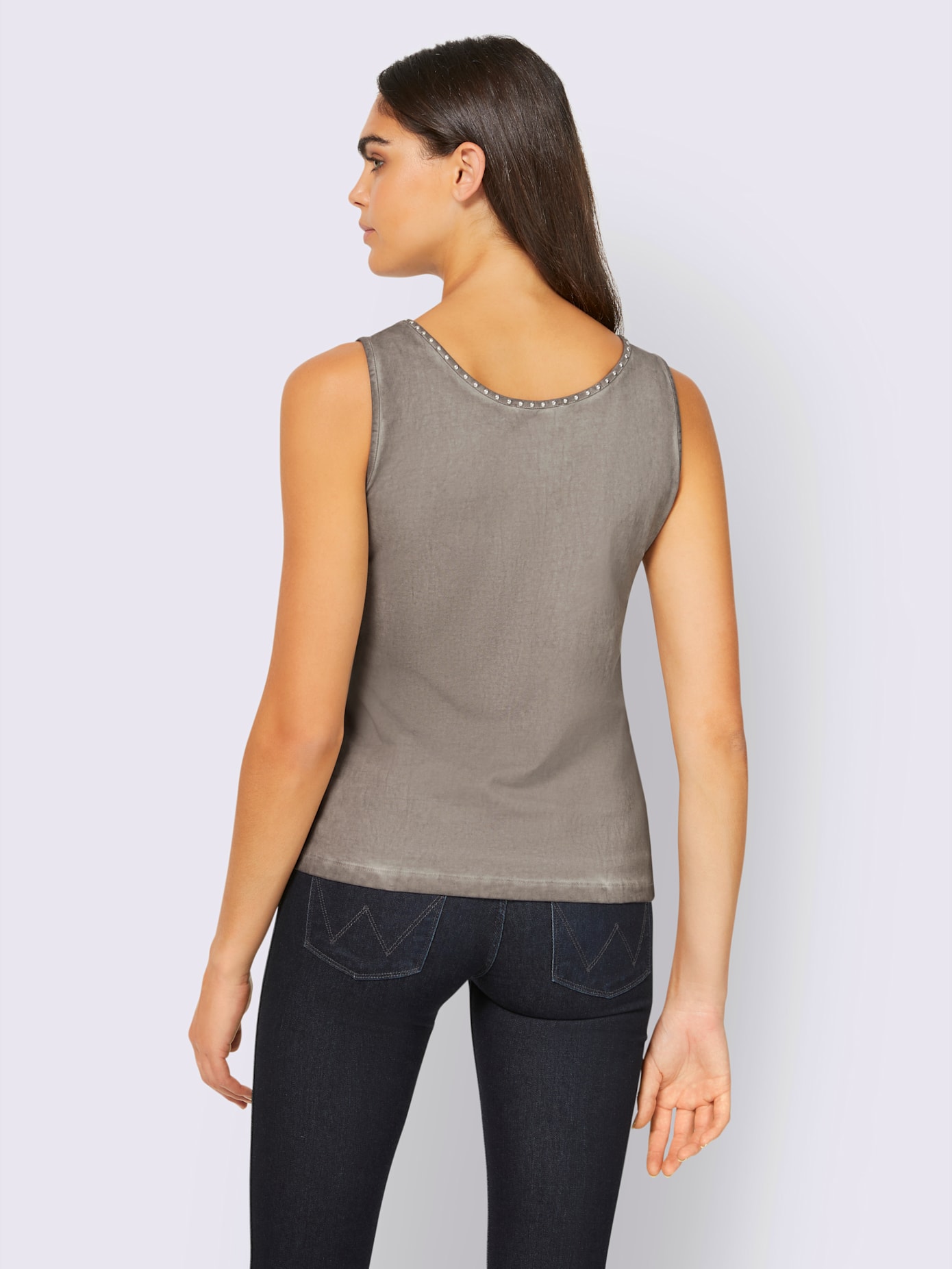 Débardeur délavage « oil dyed » tendance