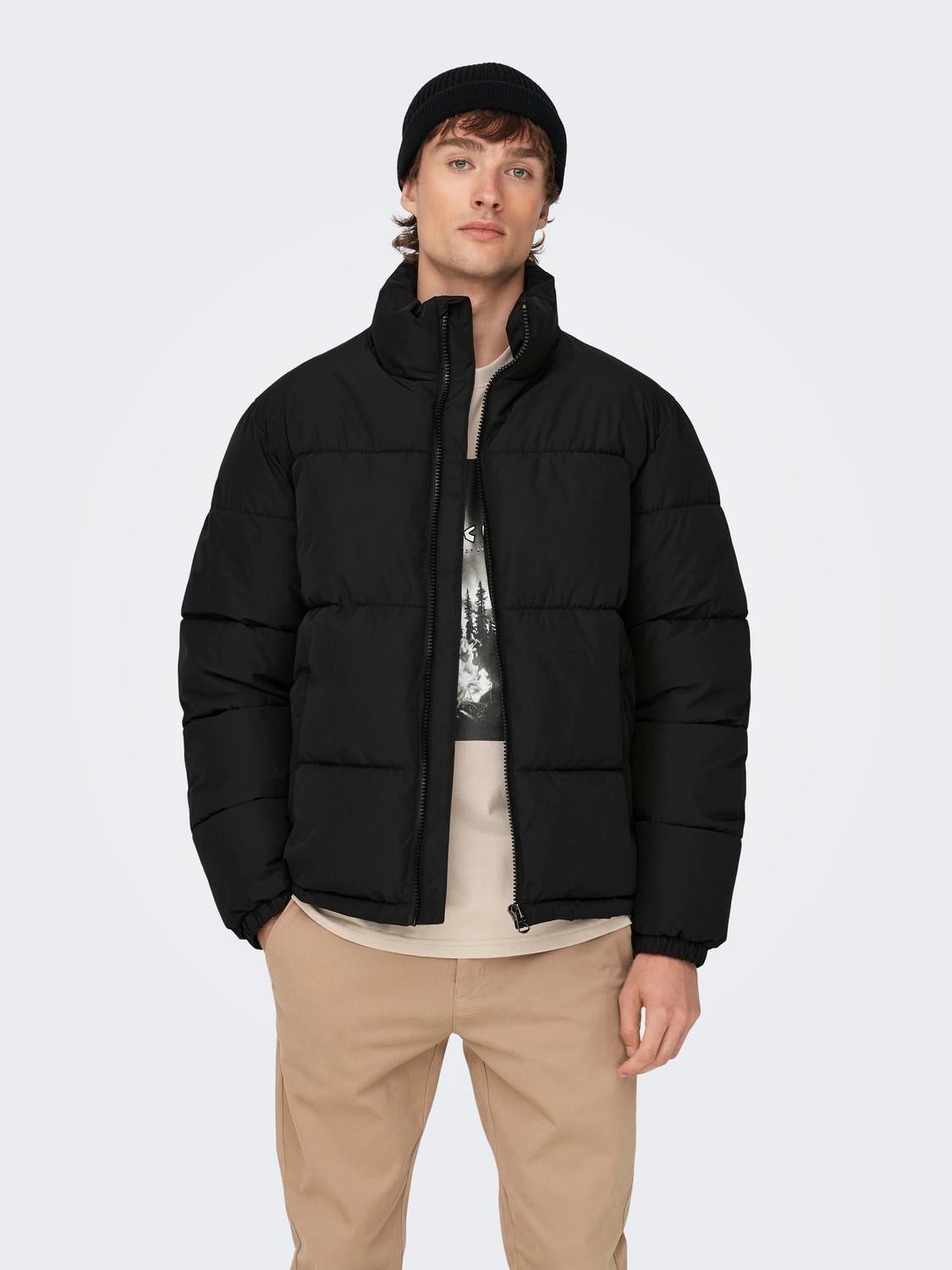 ONSMELVIN Daunenjacke Black