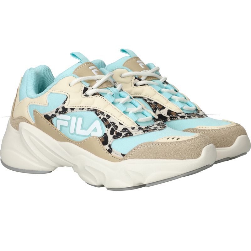 Fila Collene Logo Sneakers Blauw Meisjes