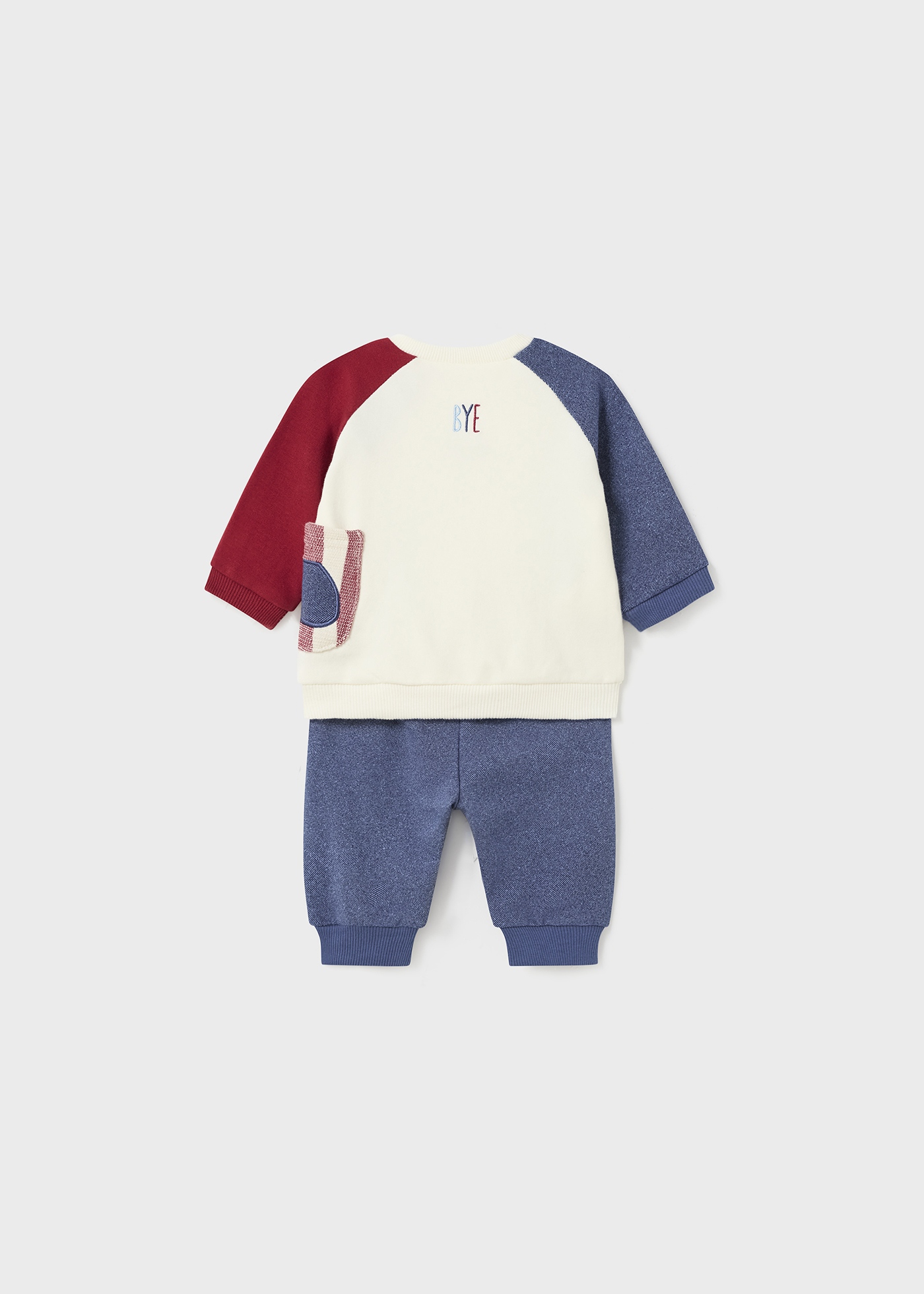 Conjunto de moletom Better Cotton de 4 peças para recém-nascidos