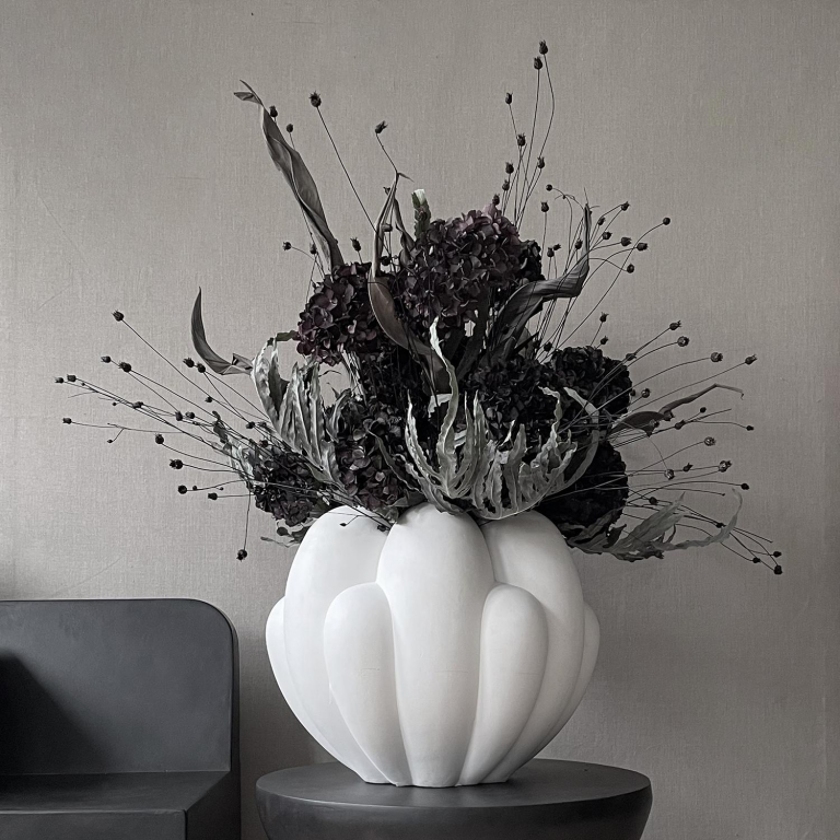 101 Copenhagen Bloom Big vaas dark grey