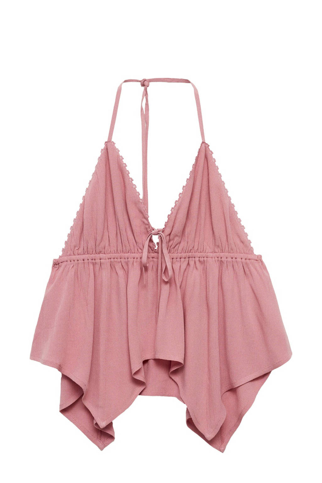 MANGO TEEN haltertop warmroze