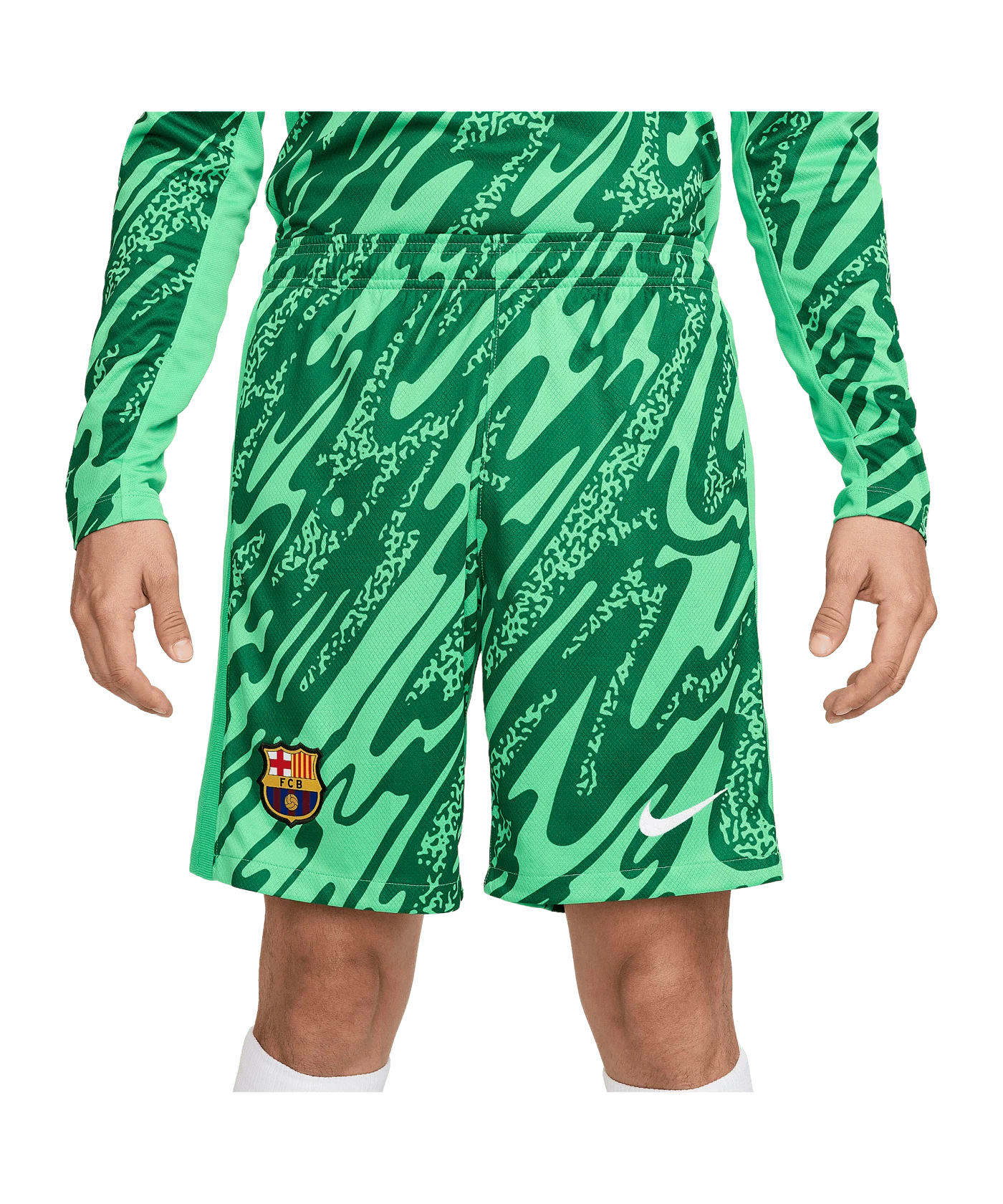Nike FC Barcelona Torwartshort 2024/2025 Grün F329