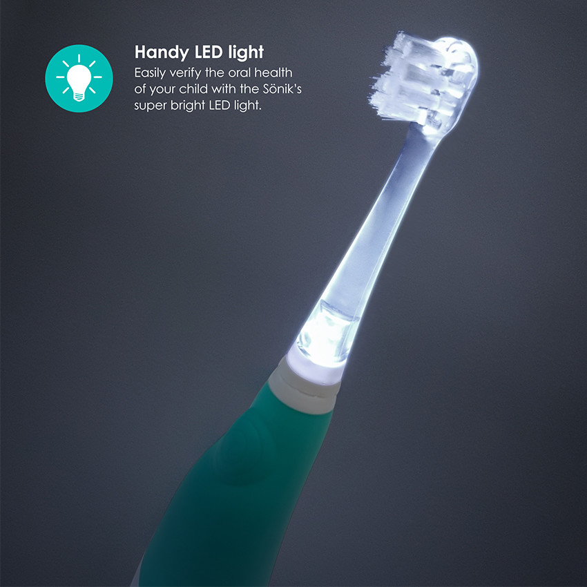 Brosse à dent électrique Sonique 2 étapes pour bébé