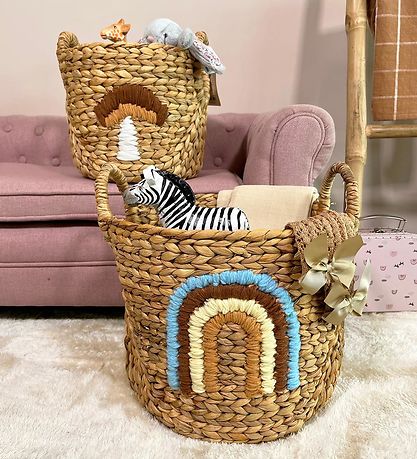Bloomingville Mini Kurve - 2 stk. - Agnes - Natur