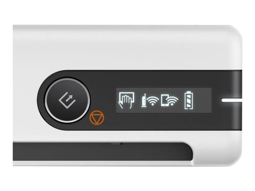 Epson WorkForce DS-80W - Dokumentscanner - Contact Image Sensor (CIS) - A4 - 600 dpi x 600 dpi - op til 15 ppm (mono) / op til 15 ppm (farve) - op til 300 scanninger pr. dag - USB 2.0, Wi-Fi(n)