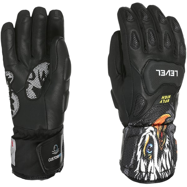 Gant de ski LEVEL SQ JR CF GLOVE PK NOIR