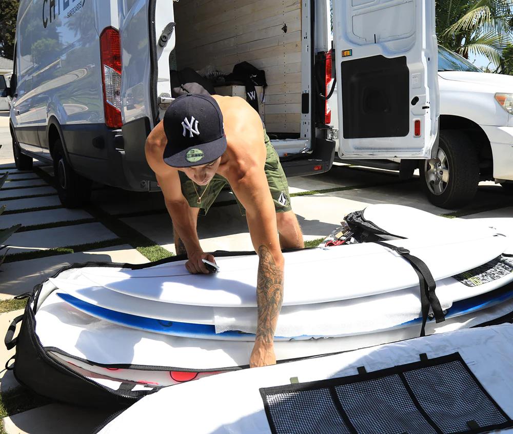 Pro-Lite Finless Coffin - Travel Bag - 2-4 Boards - 6'6