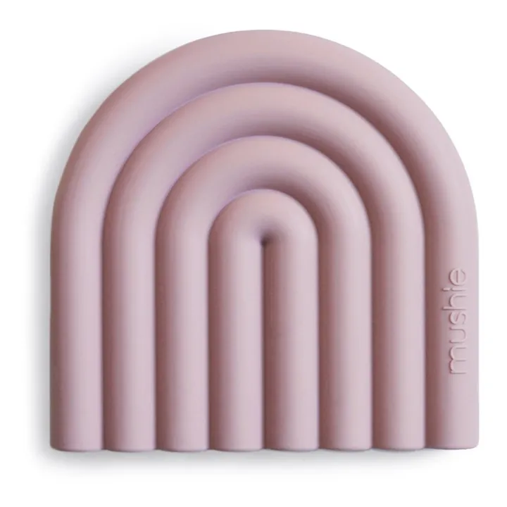Mushie Jouet de dentition en silicone | Mauve