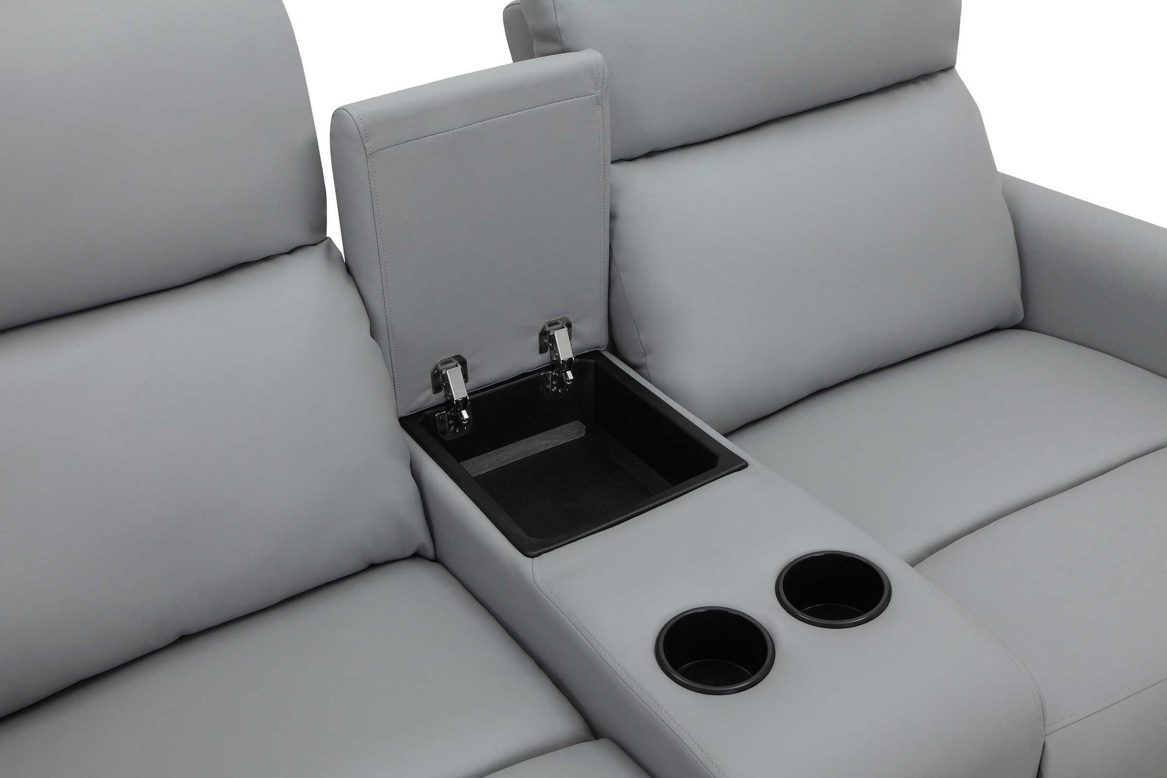 Home affaire 2-Sitzer »Daoulas, 2er-Kinosofa, TV-Sessel, Multimedia-Sofa« Kinosofa mit Relaxfunktion, Getränkehalter und Stauraum