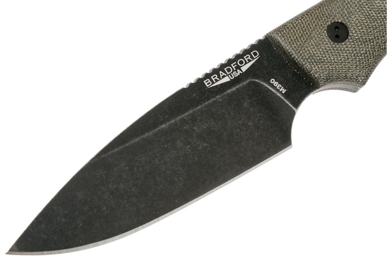 Bradford Guardian 4, 3D OD Green Micarta Guardian 4 M390, Sabre Nimbus 4S-102N