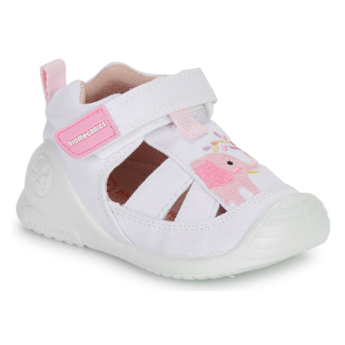 Biomecanics - SANDALIA ELEFANTE - Blanc / Rose