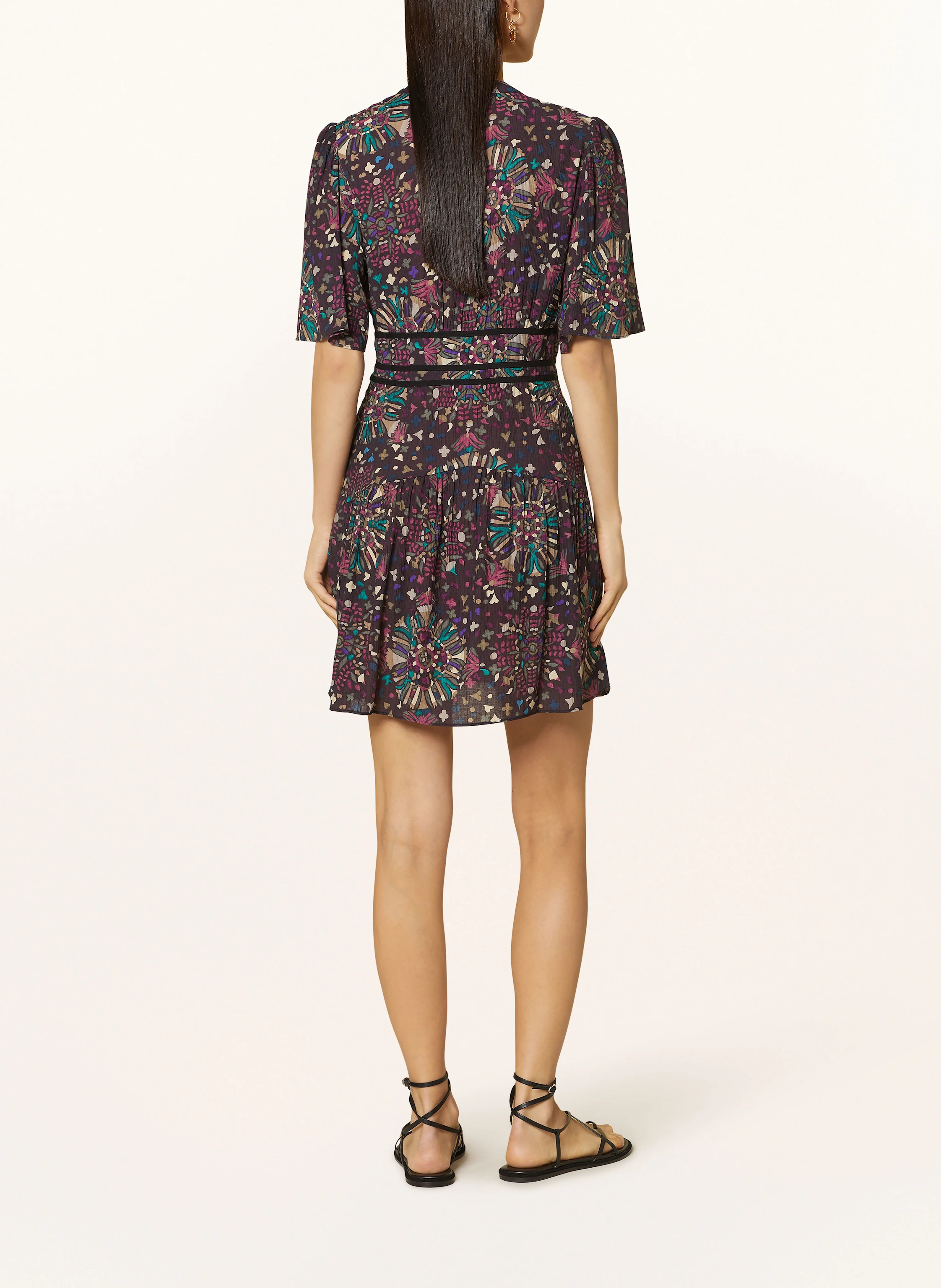 ba&sh Kleid mit Rüschen