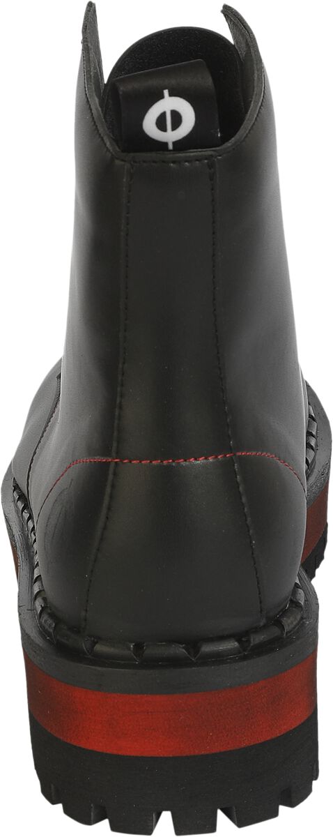 653 Vegan Black/Red | Altercore Bottes