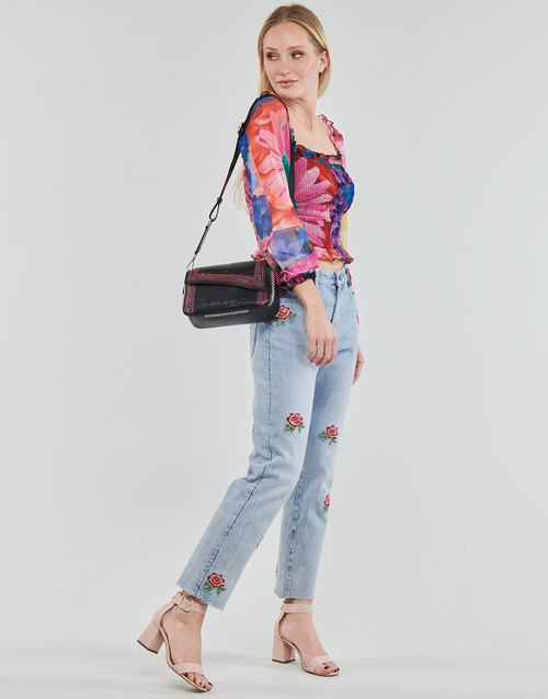 Desigual - DENIM_MY FLOWER Azul / Claro