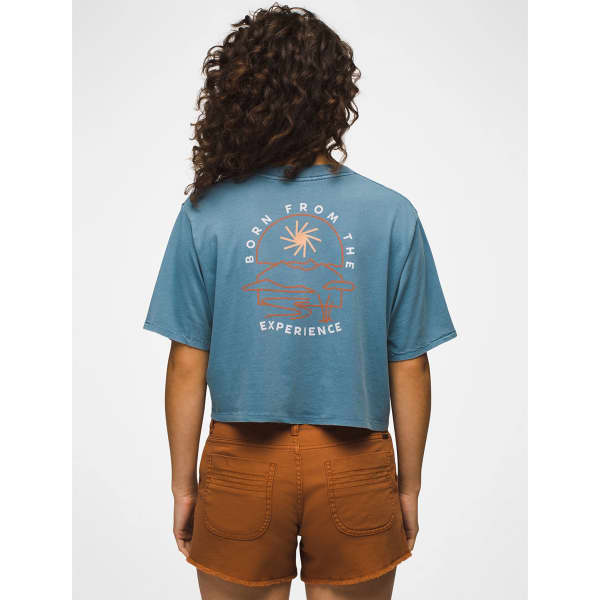 T-shirt PRANA EVERYDAY GRAPHIC CROP TEE W HIGHT TIDE ARCH