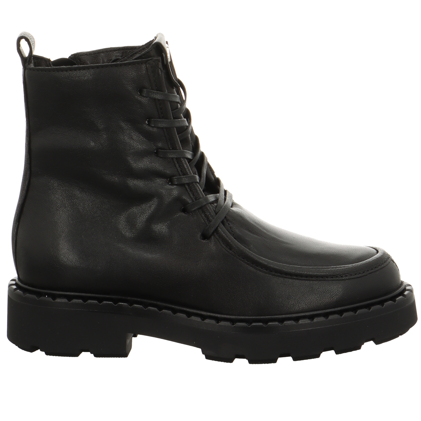 Schnürboots schwarz
