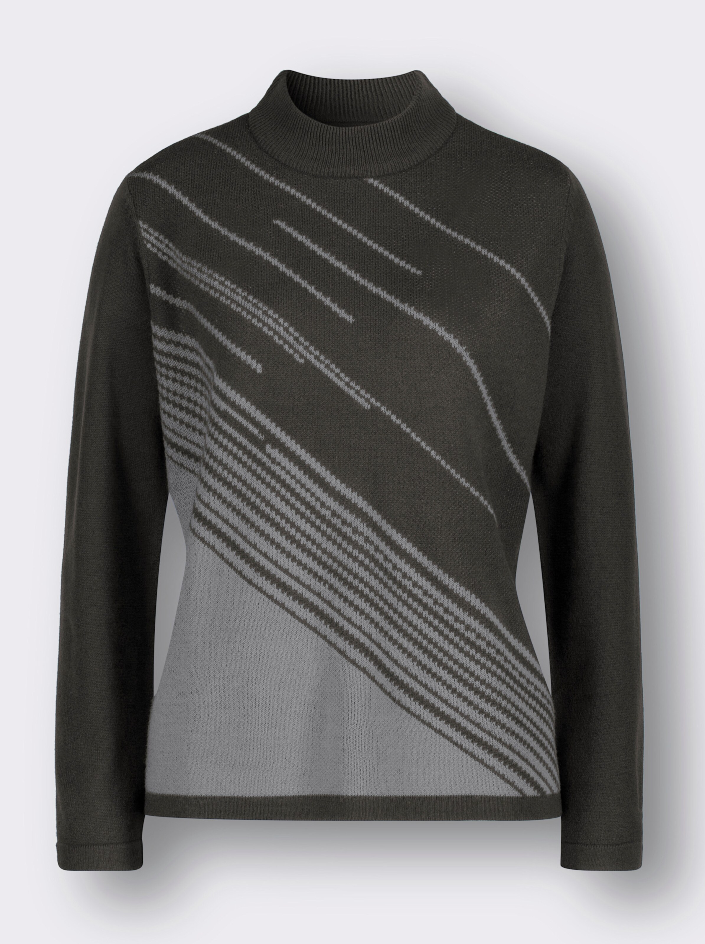 Jacquard-Pullover