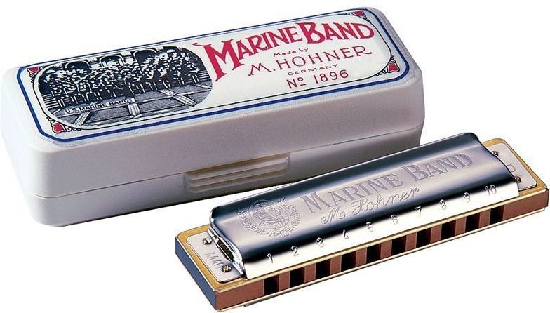 Hohner - Marine Band Classic - C - Authentiek - Echt hout - Mondharmonica