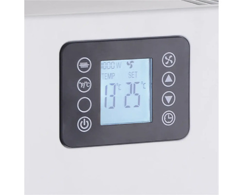 Calienta convectorkachel met turbofunctie, 63 x 41 cm, 2000 W, wit