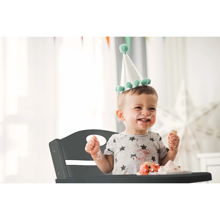 babyGO Hochstuhl Family Black