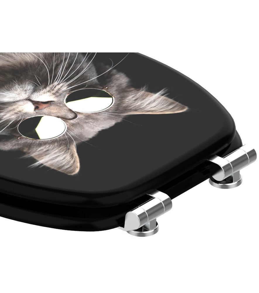 Cool Cat toiletbril met soft-close mechanisme