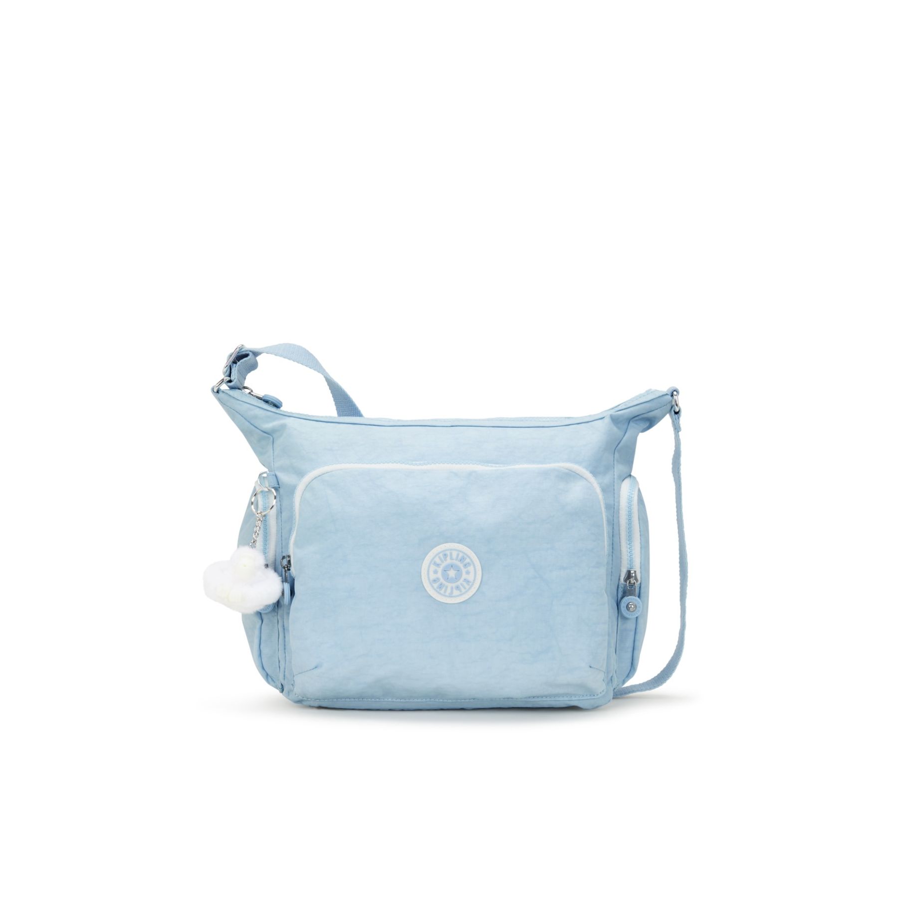 GABB Grand sac à bandoulière avec sangle réglable - Frost Blue Block