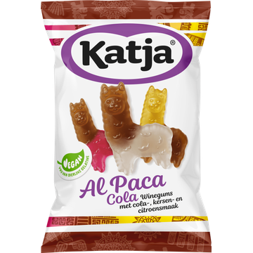 Katja Snoep Al Paca Cola 250g