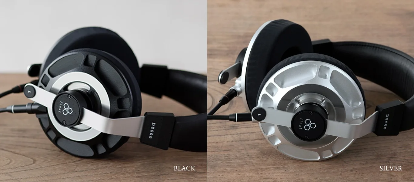 Final Audio D8000 Silver Casques hi-fi
