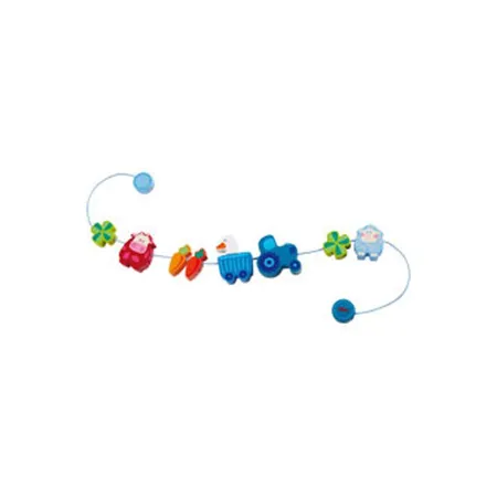 HABA 3634 Kinderwagenkette Muh & Mäh