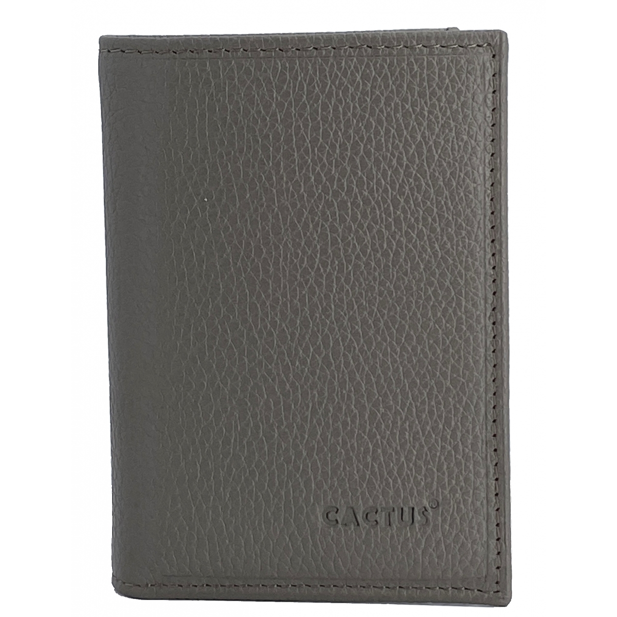 Cactus Porte Cartes cuir de vachette anti-RFID Cactus
