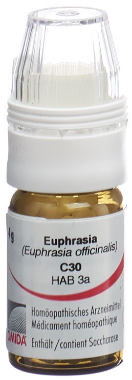 Omida Euphrasia Glob 30 C mit Dosierhilfe 4 g