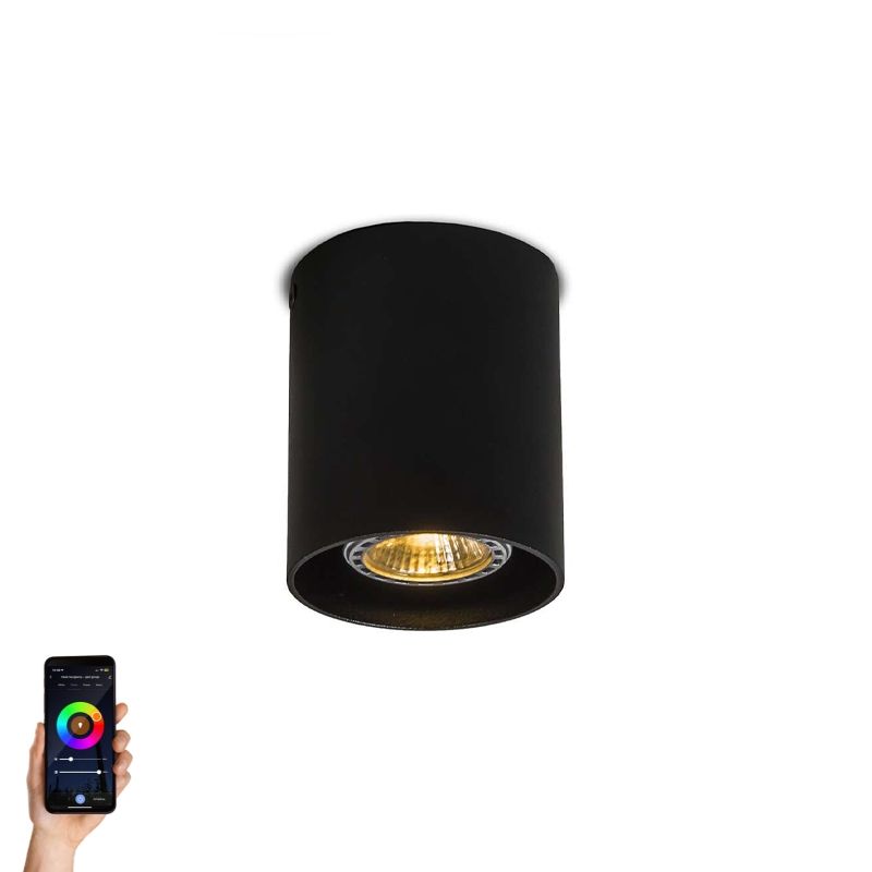 Smart zwart goud incl. WiFi GU10 - Tubo