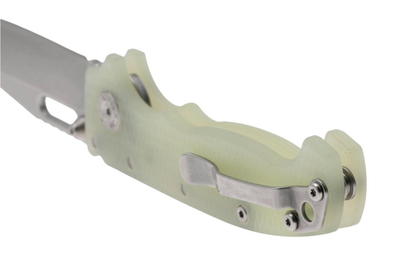 Demko Knives MG AD20S Shark-Lock, MagnaCut Clip Point MGAD20S-MAG-PN-G10 Natural G10, zakmes